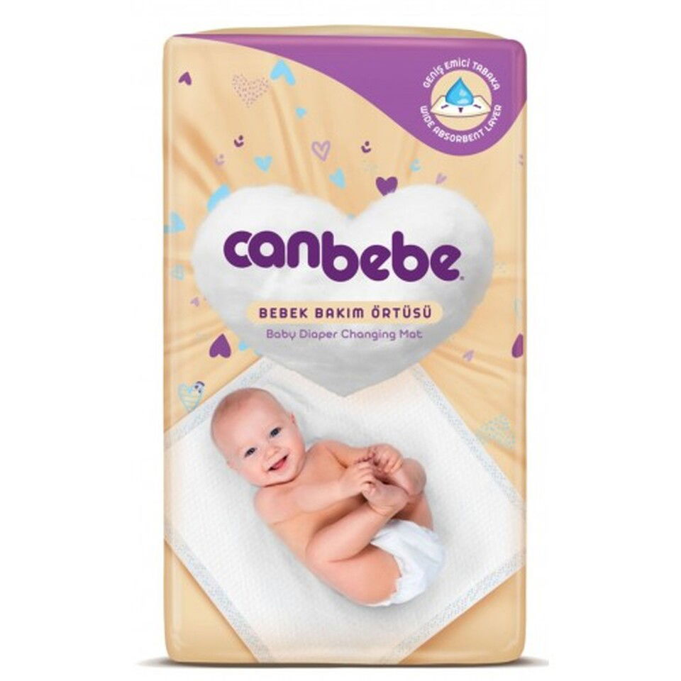 CANBEBE BEBEK ÖRTÜSÜ 60X60-8'Lİ